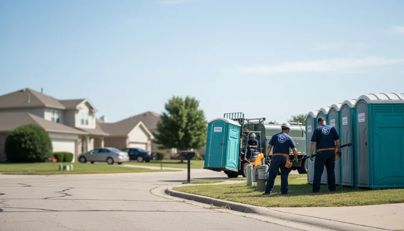 Porta Potty Rental in Johnson, KS near me
